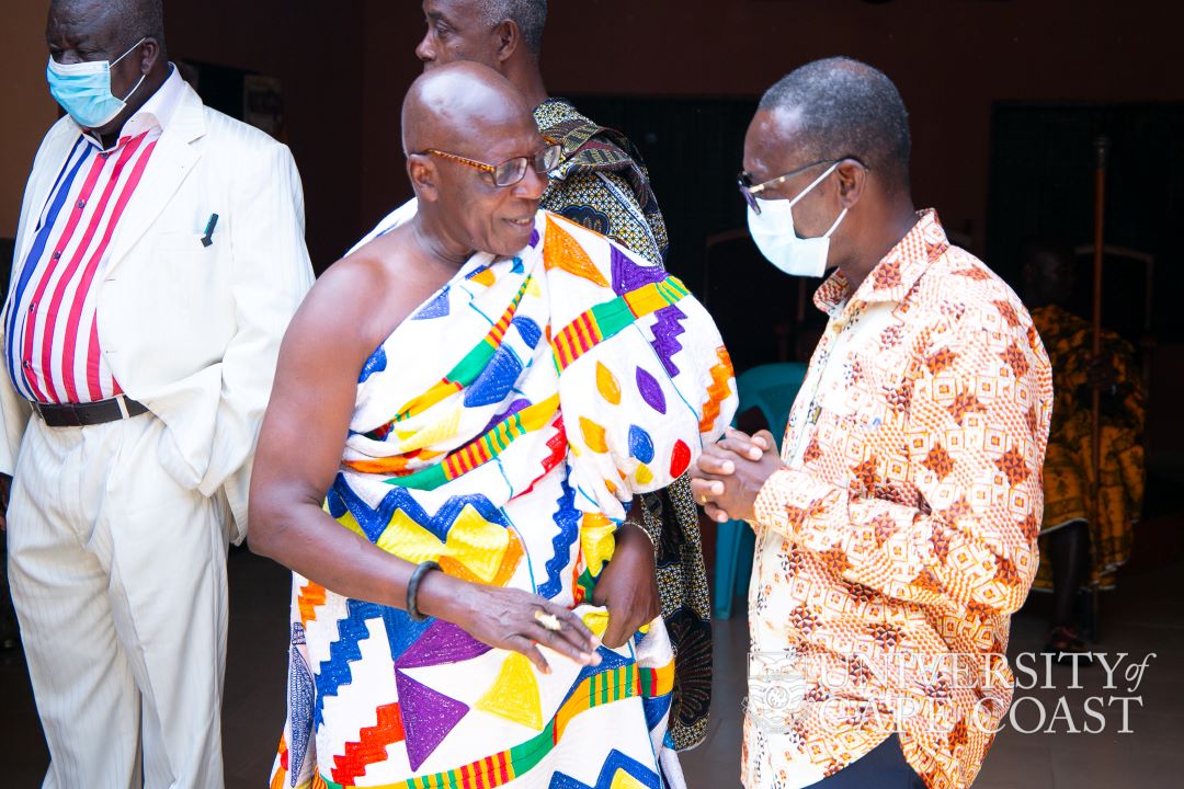 VC with Chiefs of Agona Nyakrom