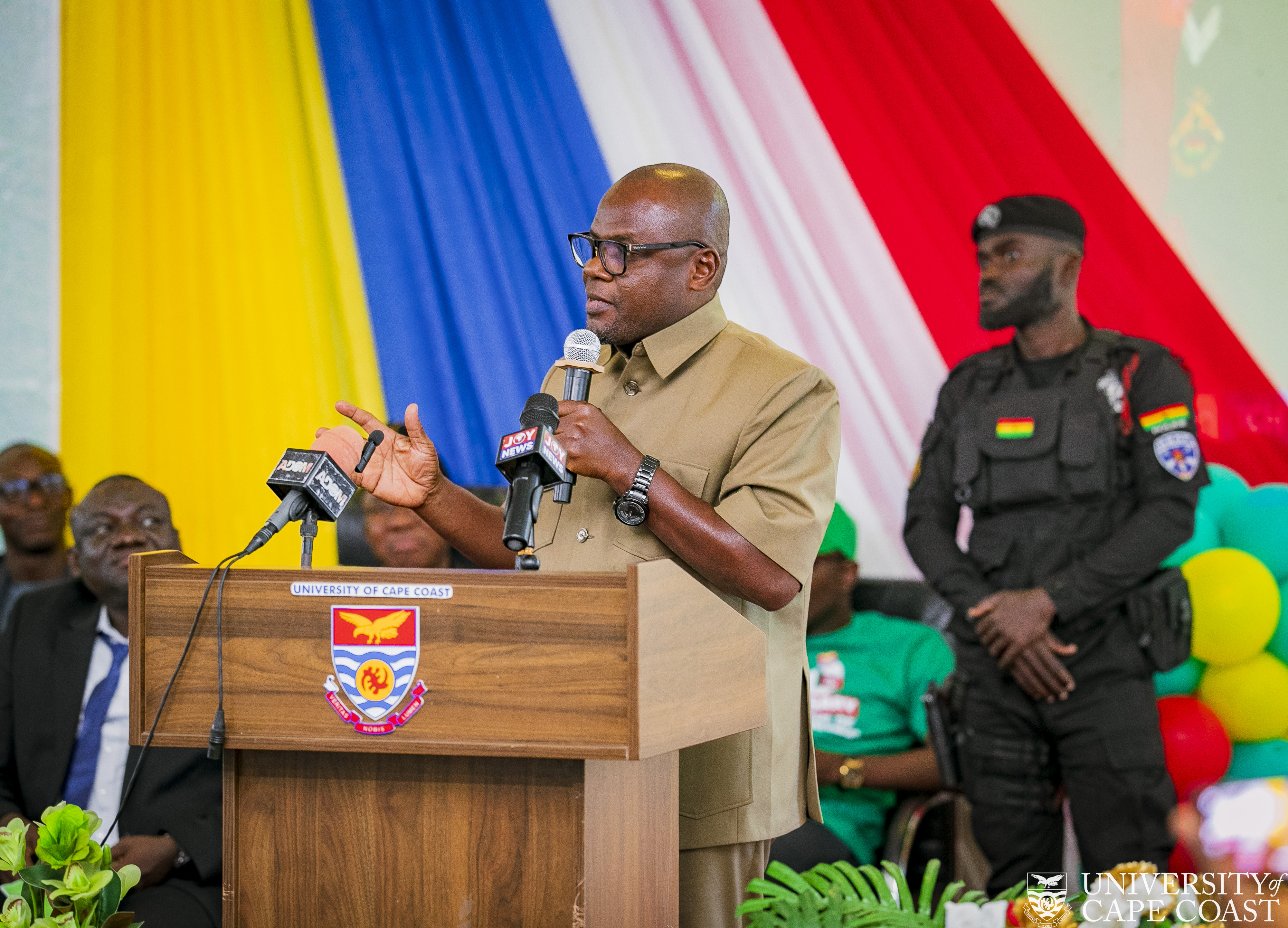 Central Regional Minister, Hon. Eduamoah Ekow Panyin Okyere