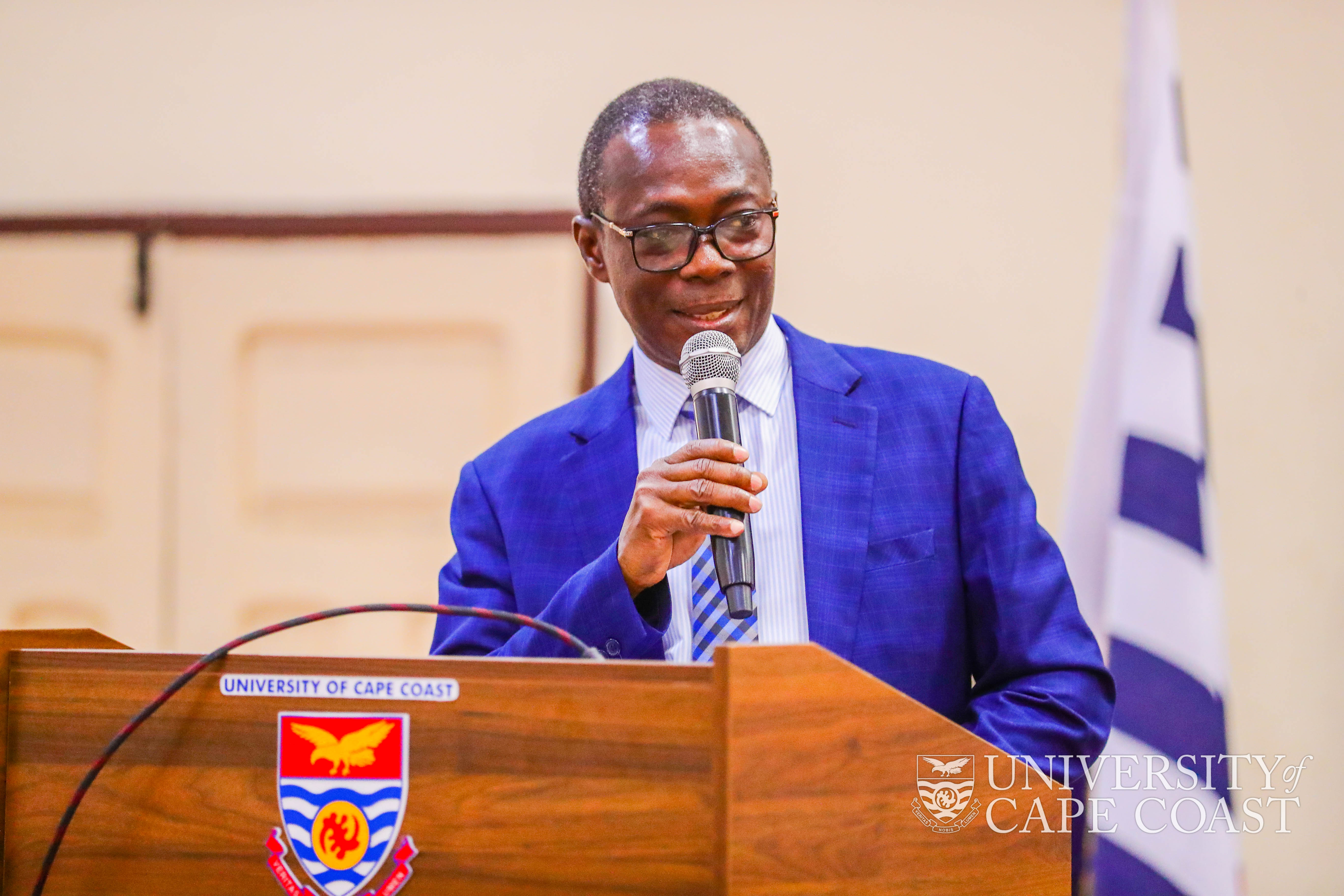 Vice-Chancellor of UCC, Prof. Johnson Nyarko Boampong