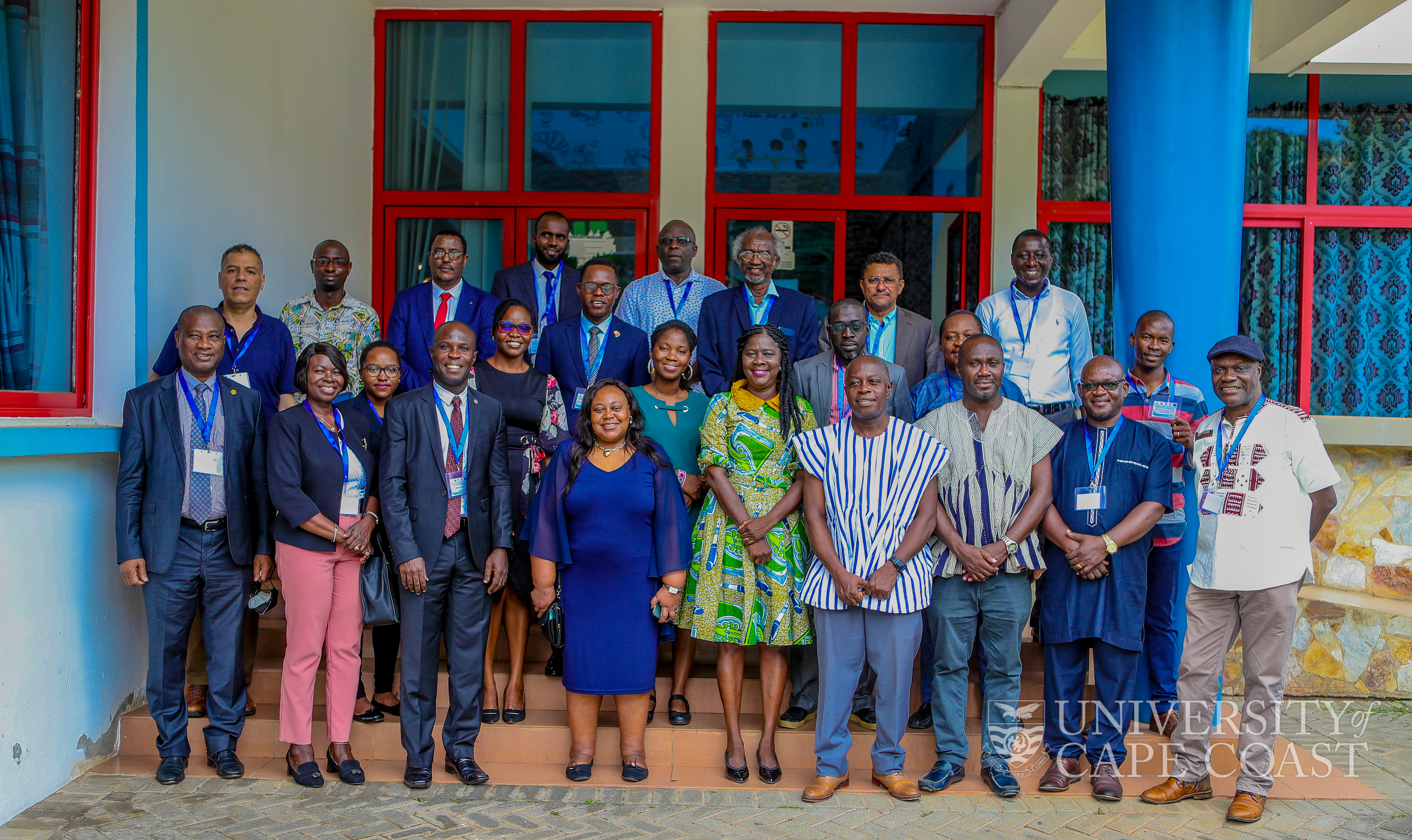 Group photo of participants in the training workshop