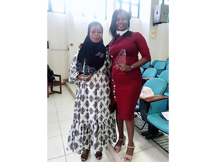 Ms. Sarata Samira Adamu and Ms. Mavis Gyekye-Mensah Ms. Sarata Samira Adamu and Ms. Mavis Gyekye-Mensah