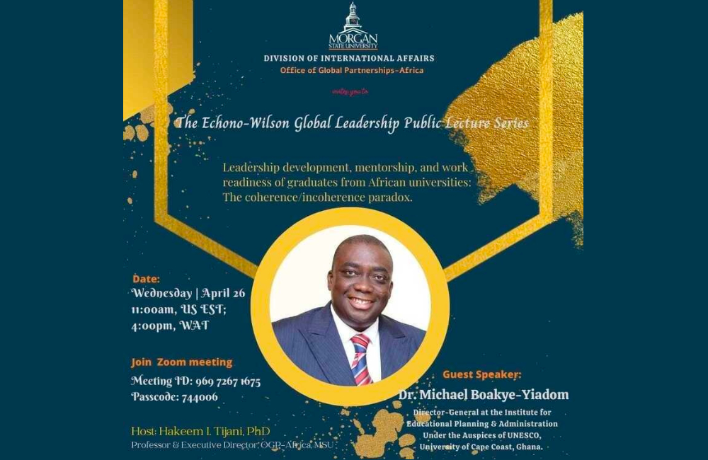 Dr. Michael Boakye-Yiadom Dr. Michael Boakye-Yiadom