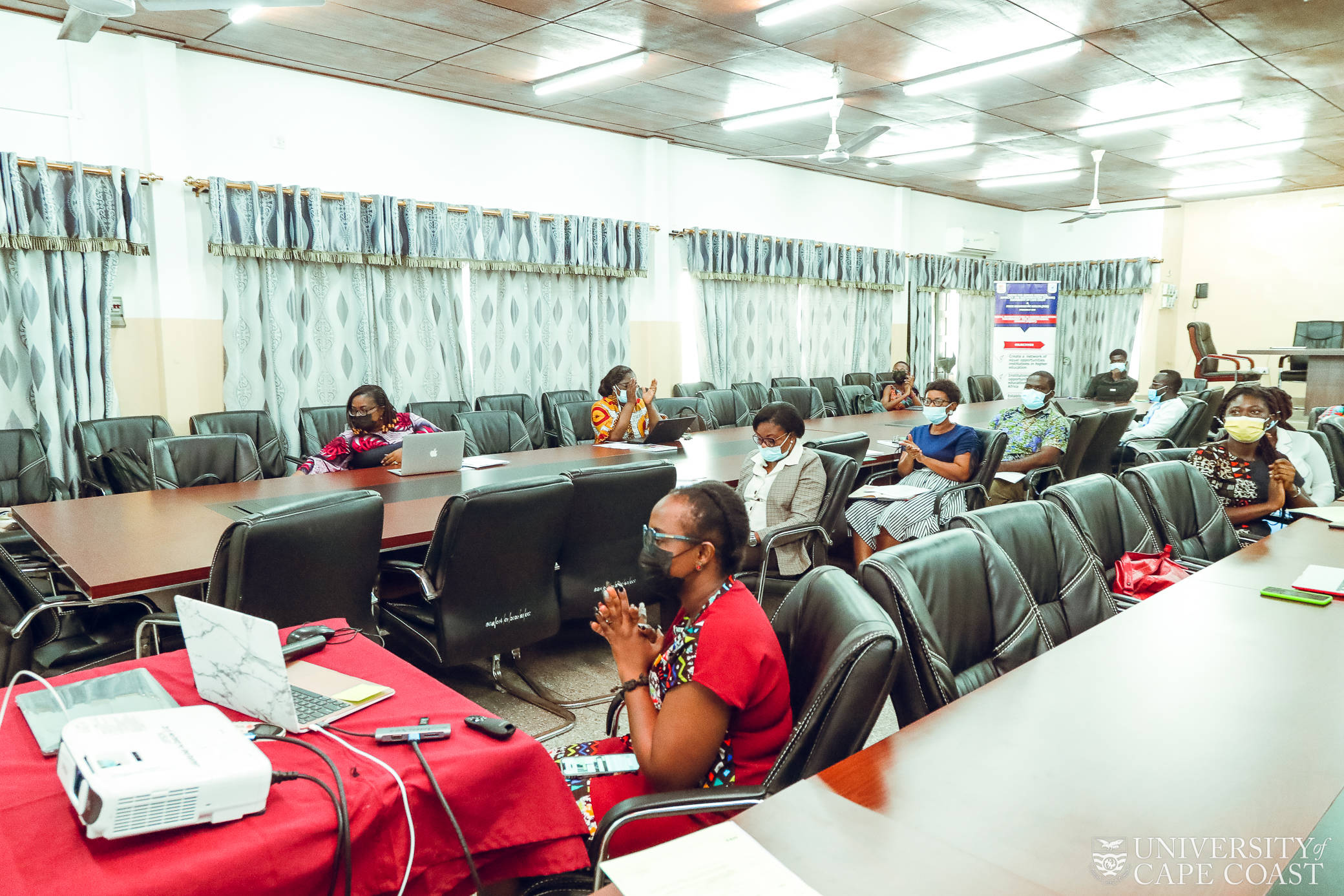 Cross section of the participants at the workshop