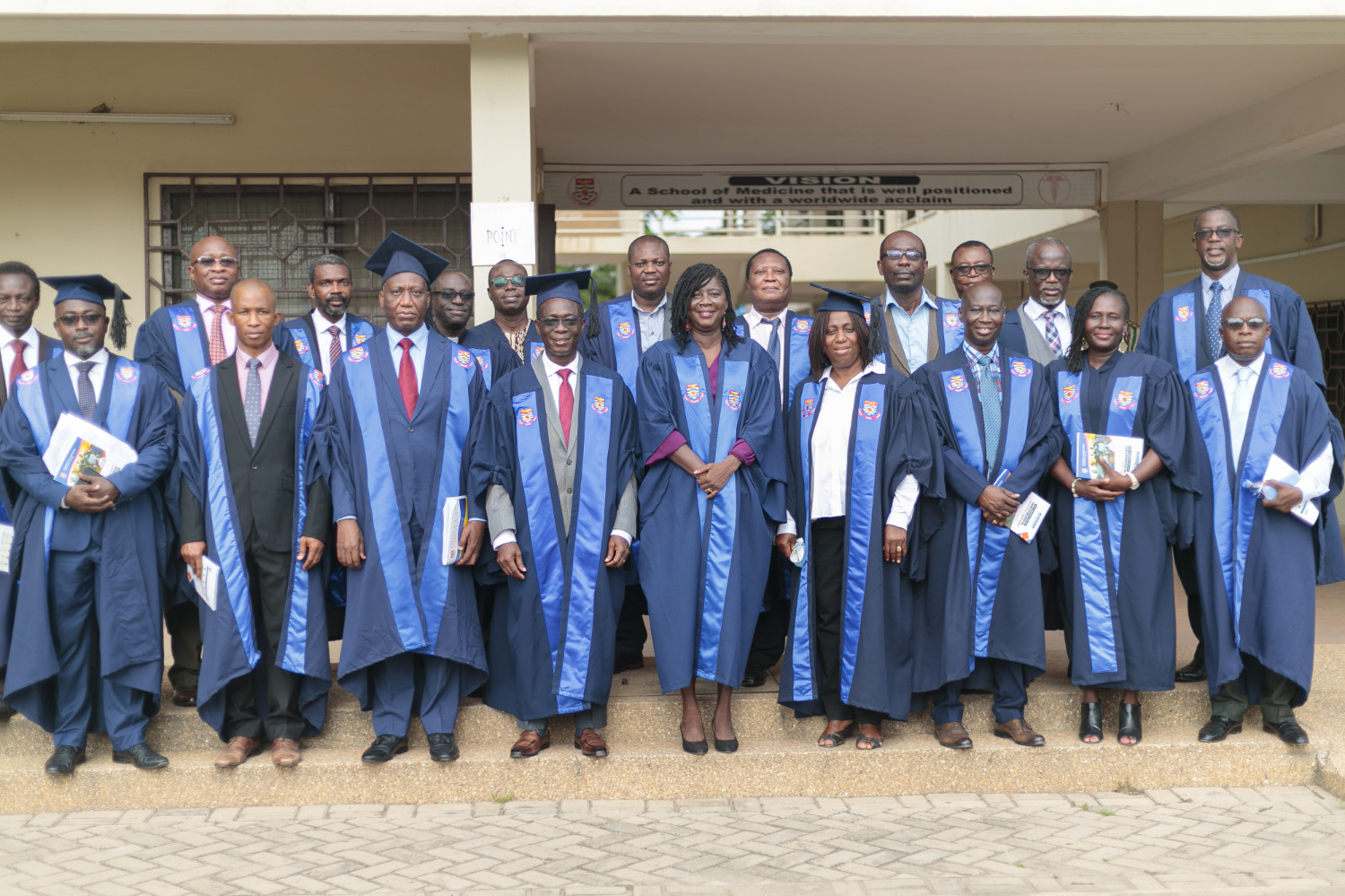 Members of convocation at the matriculation ceremony