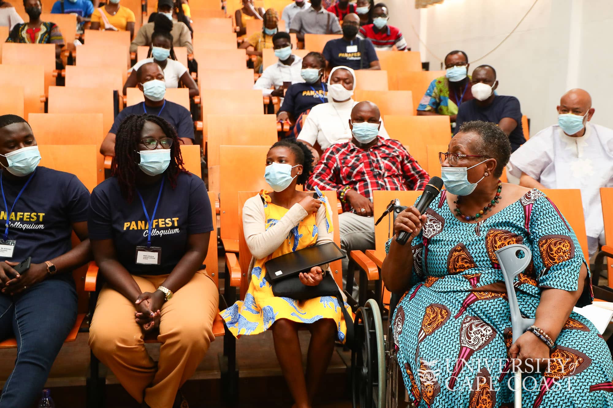 Chairperson, PANAFEST foundation, Prof. Esi Sutherland-Addy