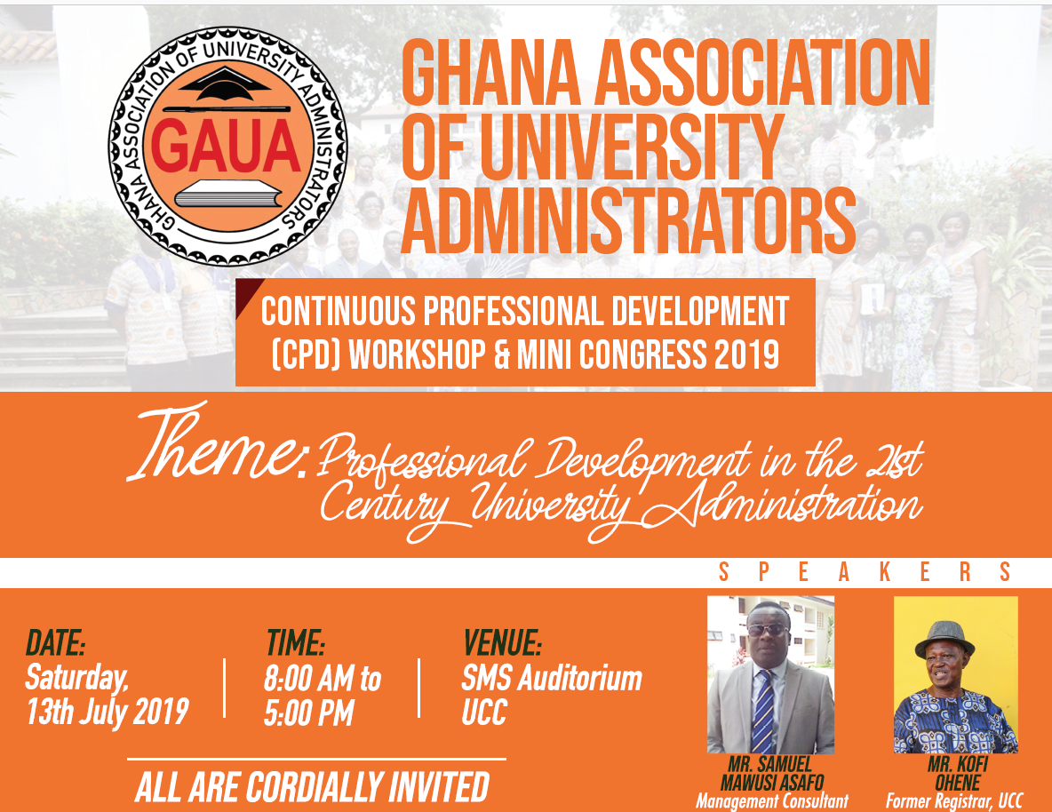 Continuous Professional Development (CPD) Workshop and Mini Congress Continuous Professional Development (CPD) Workshop and Mini Congress