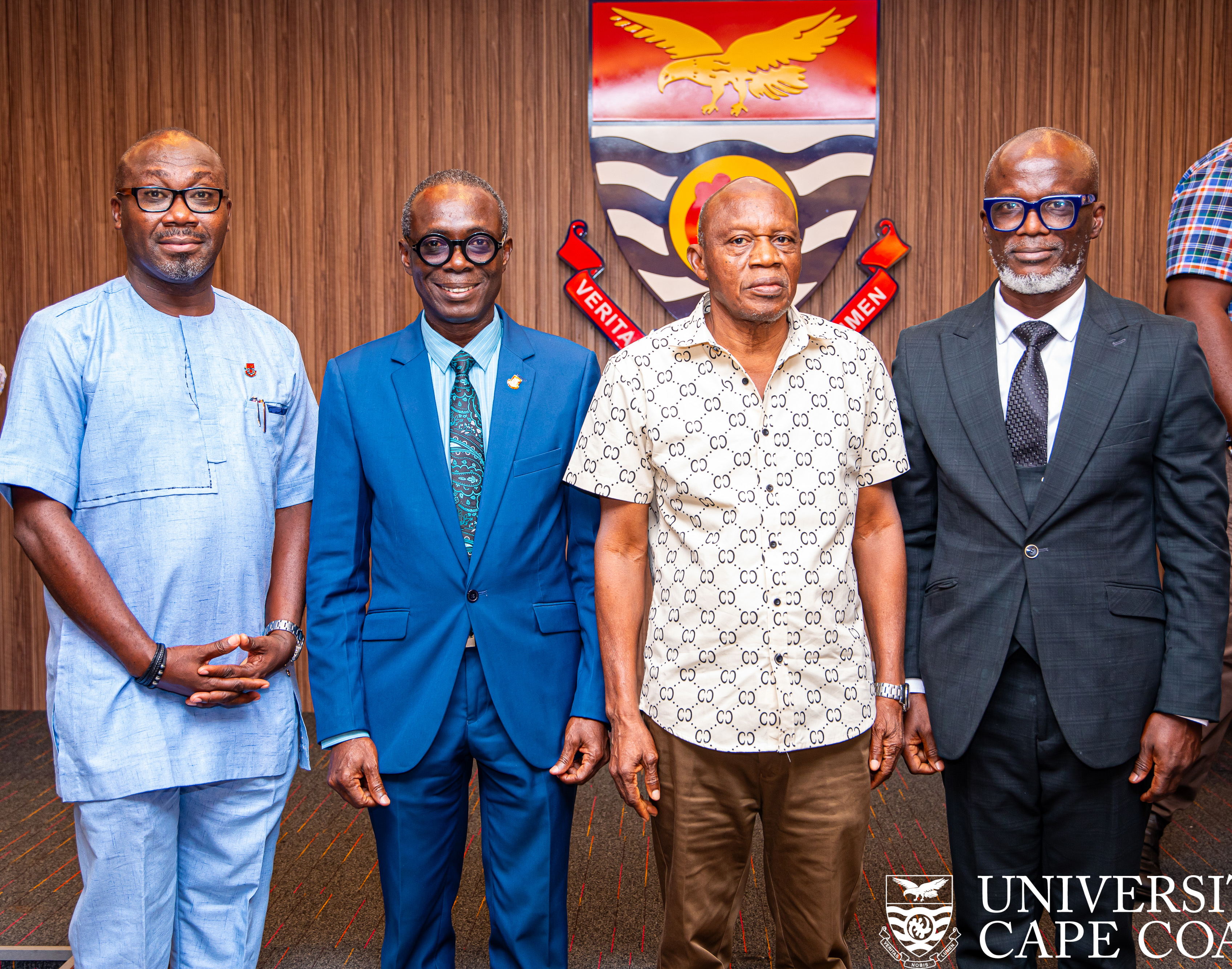 Justice Atuguba with Management