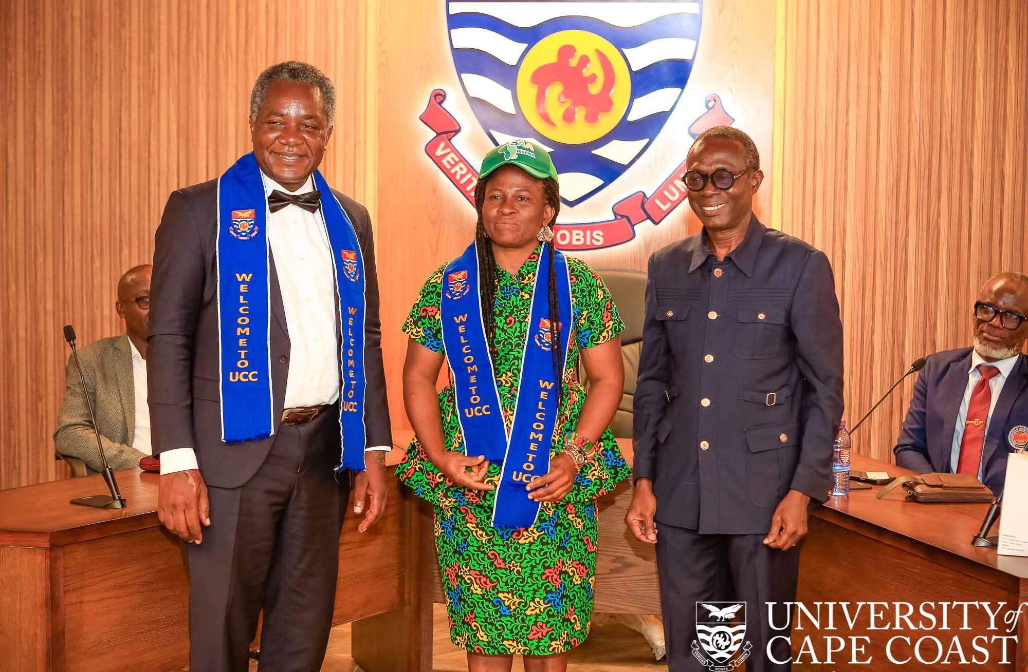 Officials of Sasakawa Officials of Sasakawa