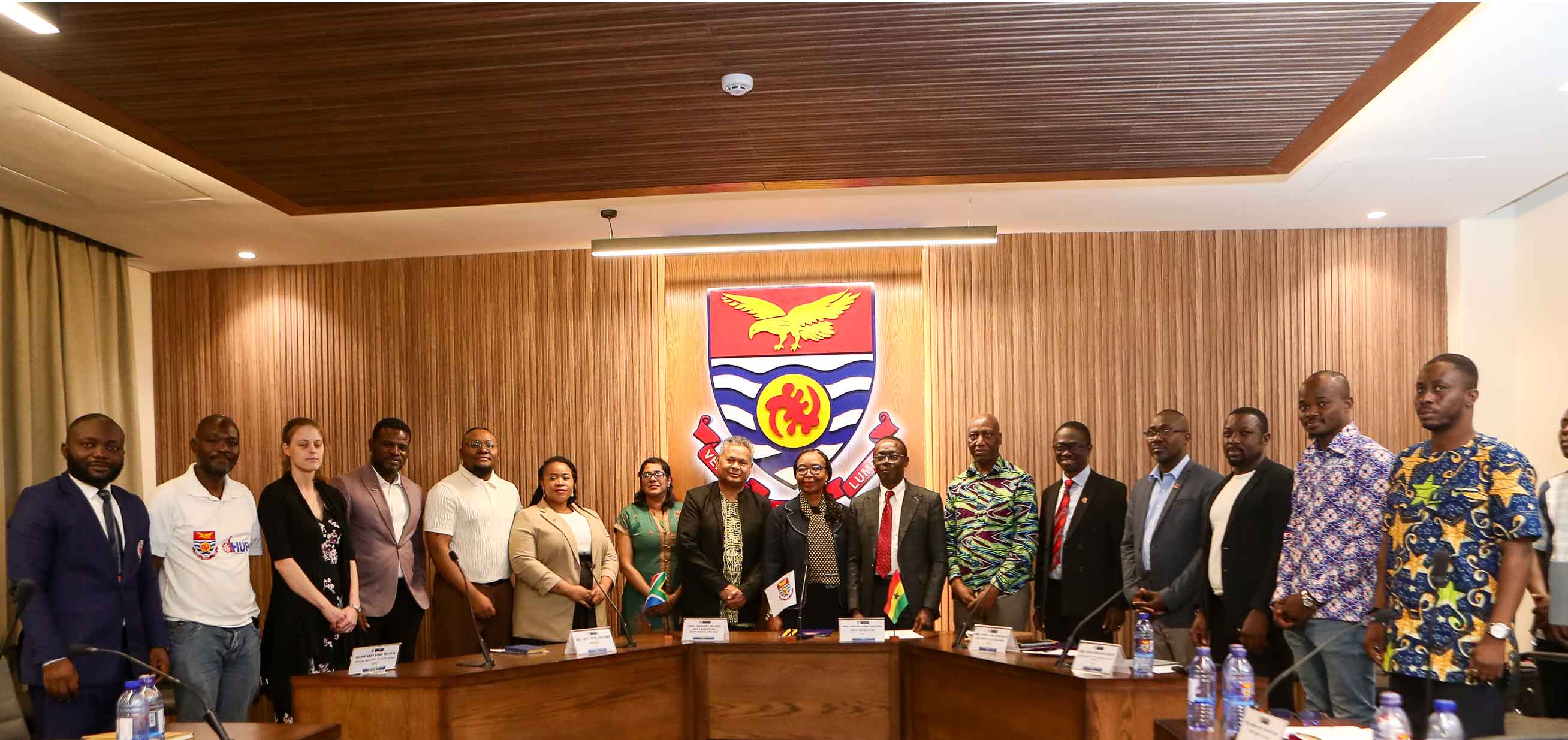 Officials from UCC and NMU