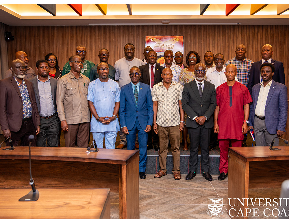 Chairman of Council with Management of UCC