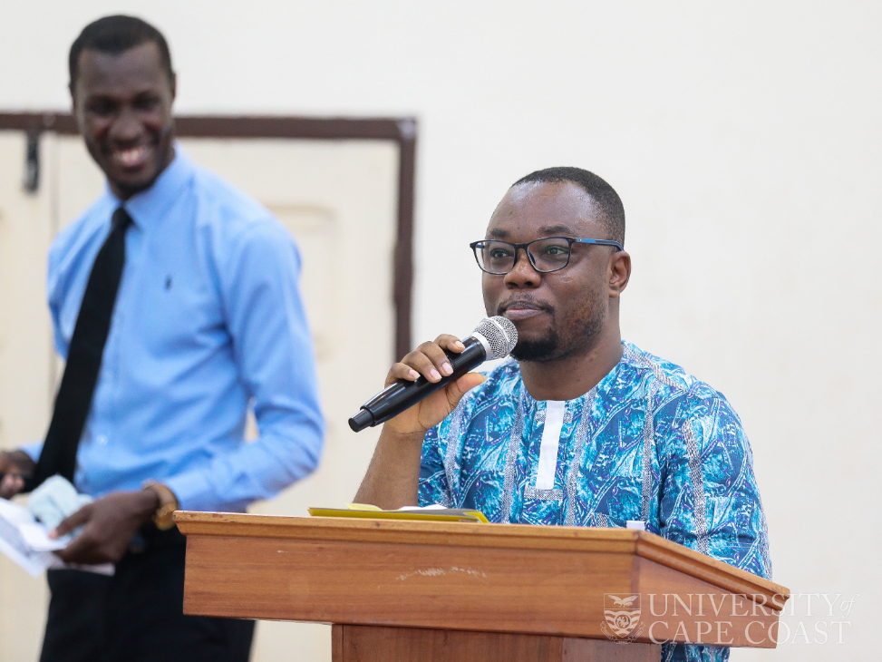 Head of Department of Physician Assistant Studies, Dr. Stephen Ocansey 	