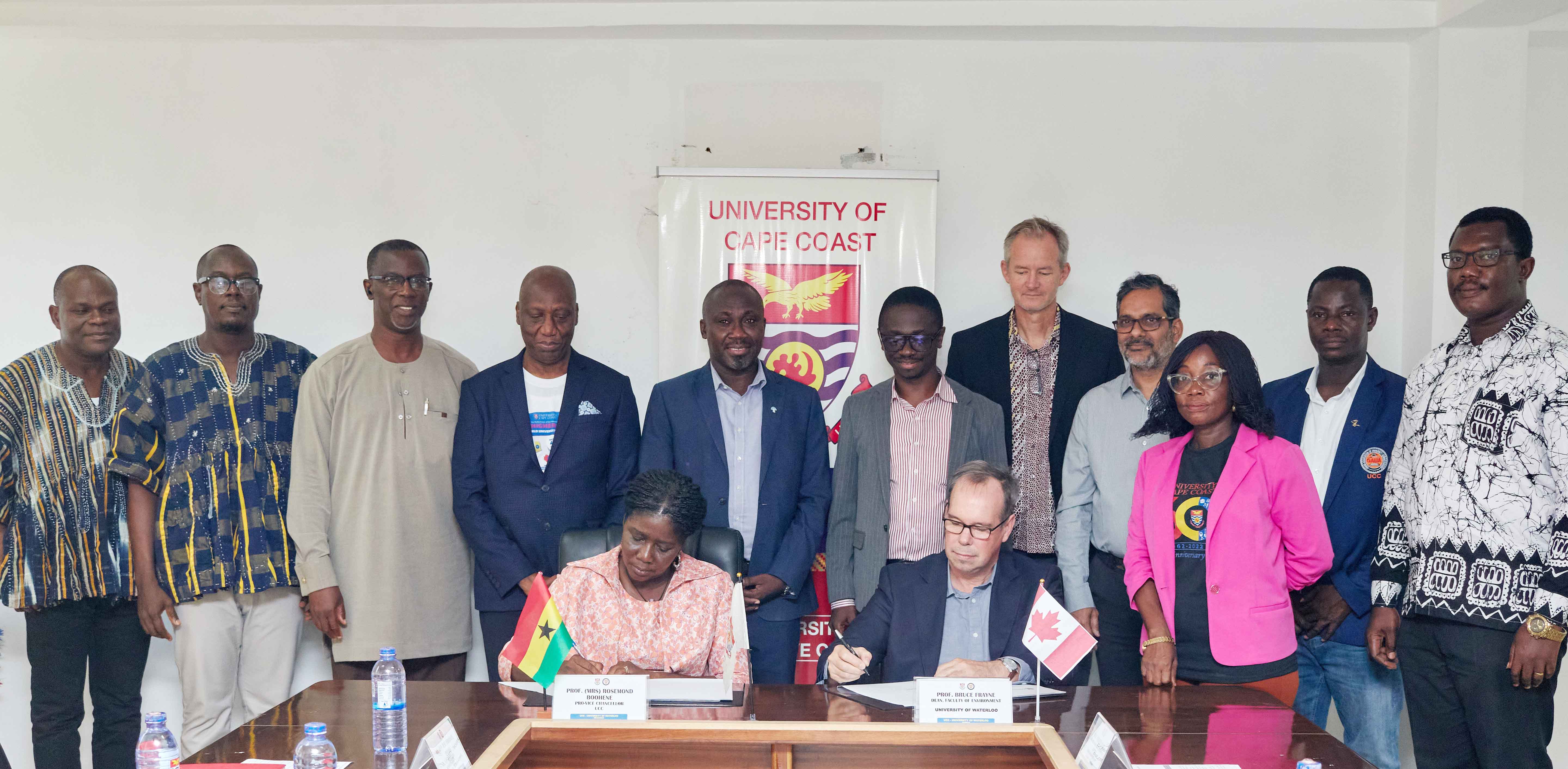 Signing of the MoU Signing of the MoU