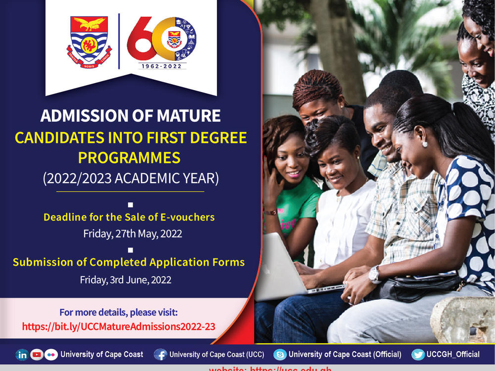 Mature Admissions 2022/2023 Mature Admissions