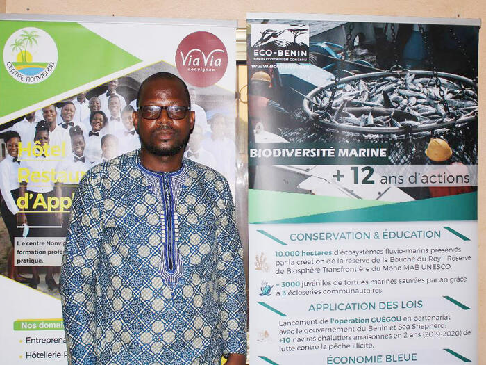 Dr. Pelebe at ECO-BENIN