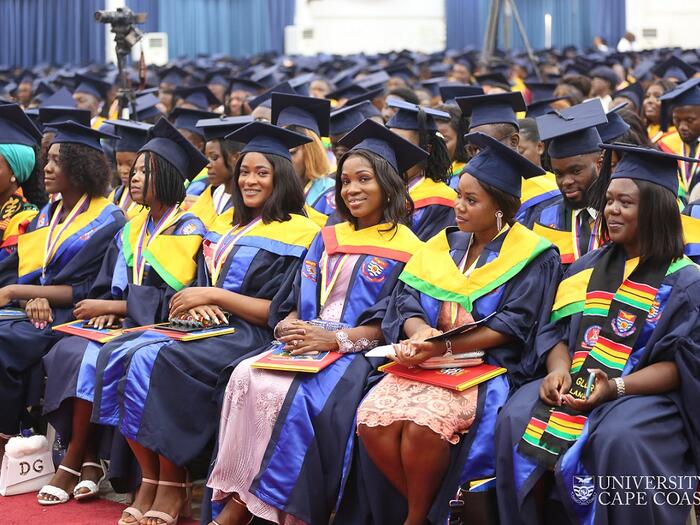 Graduates at the congregation