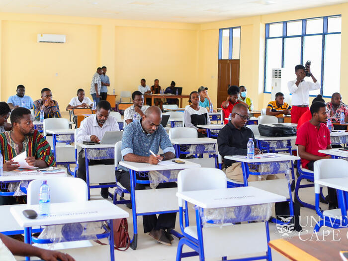 Postgraduate students of the Department of Biomedical Sciences at the workshop