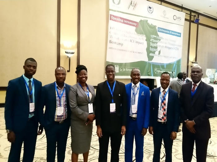 The Vice-Chancellor, Prof. Joseph Ghartey Ampiah with other members of the UCC delegation The UCC delegation