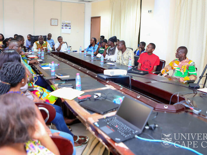 Participants in the lecture