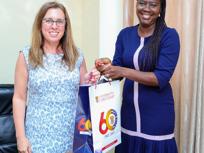 Prof. Rosemond Boohene and Dr. Audrey Lenhart