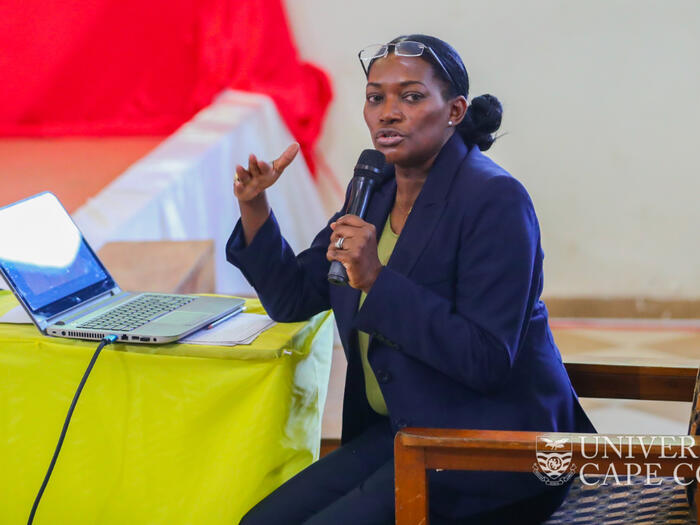 CEO of Think3ice LBG, Mrs. Yvonne Dzotsi