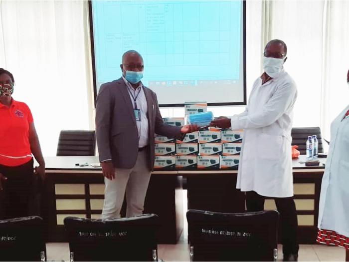 Co-oporative Credit Union Presents Face Masks