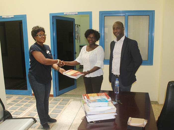 Donation of the books to School of Nursing and Midwifery Donation of the books to School of Nursing and Midwifery