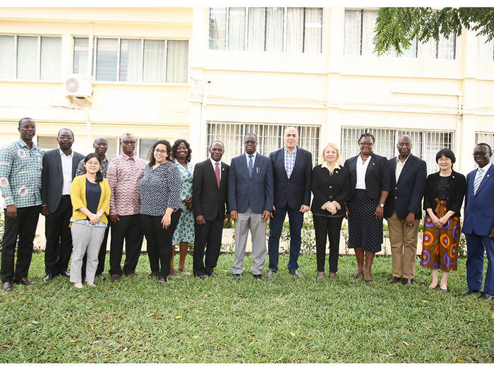 E-JUST delegation with Management of UCC