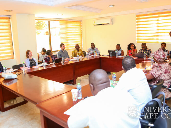 The meeting on-going