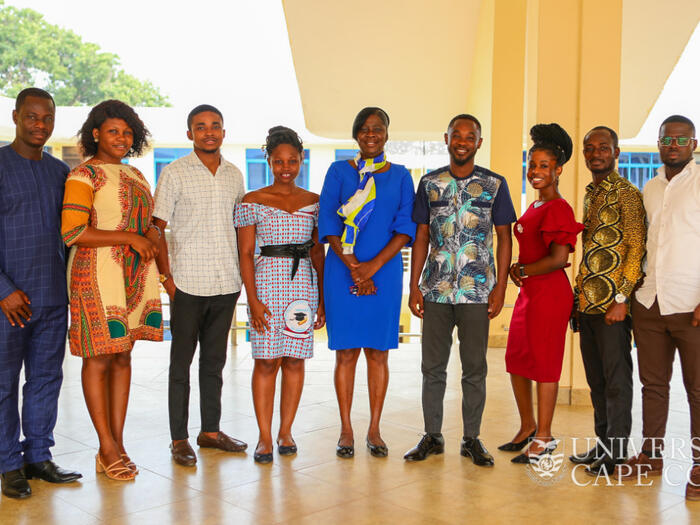 Pro Vice-Chancellor with the GRASAG Executives