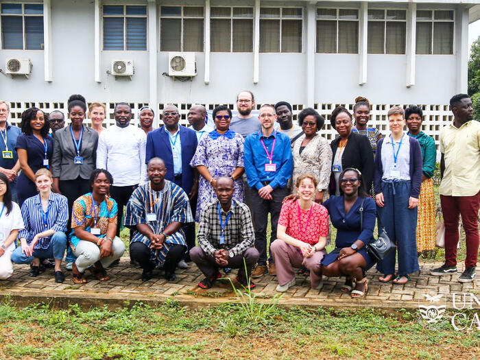   Dignitaries and participants of the 12th SDG Graduate School