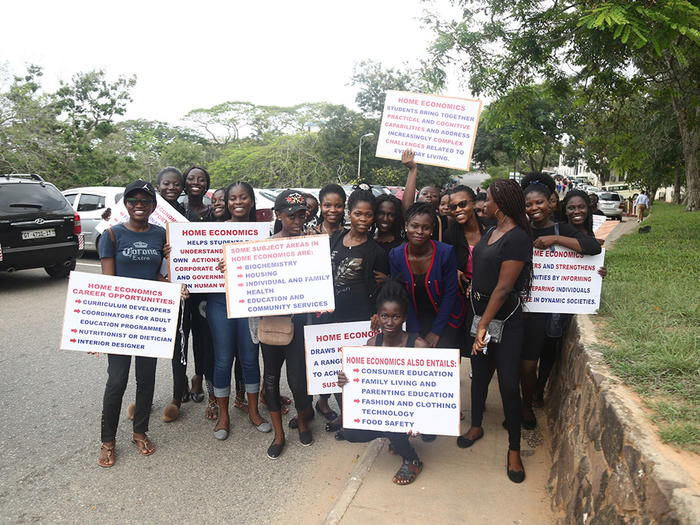 Members of Home Economics Students Association Home Economics Students Association