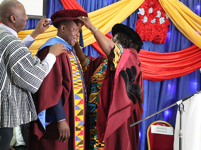 Mr. Moses Abnory been sworn into office 