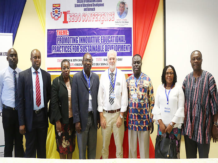 Some distinguished guests who graced the opening ceremony of the conference SEDO holds first International Conference on the theme " “Promoting Innovative Educational Practices for Sustainable Development”