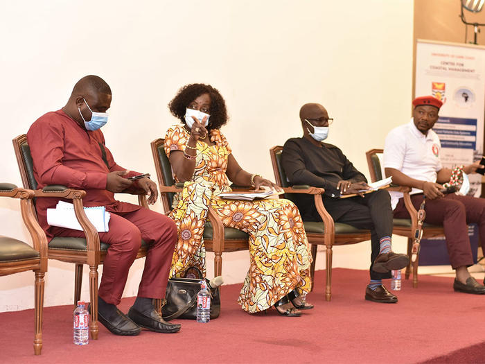 Representatives of political parties at the Town Hall Engagement