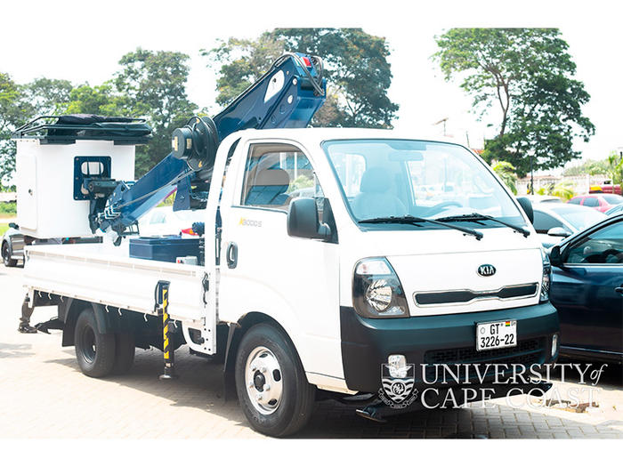The newly acquired K3000 Area Pick Up Vehicle 