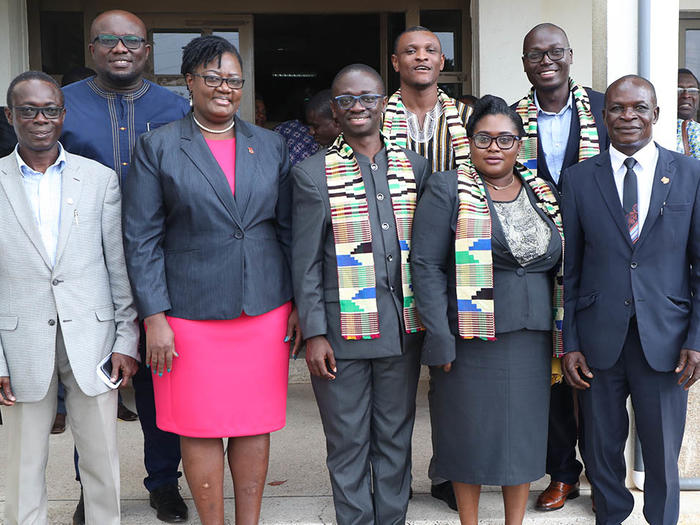 The UTAG executives with some members of Management