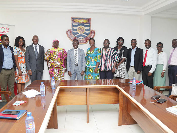 Managing Director of VCTF with UCC officials